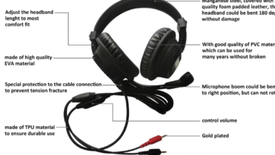 Headphone Middle Part Name