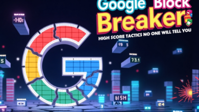 Google Block Breaker